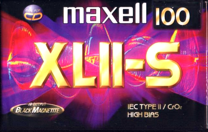 Compact Cassette Maxell XLII-S 100 Type II Chrome 1998 Europe