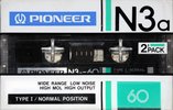 2 pack Pioneer N3a 60 Type I Normal 1982 Japan