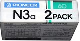 2 pack Pioneer N3a 60 Type I Normal 1982 Japan