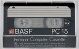 Compact Cassette BASF 15 Computer Cassette 1979 Europe