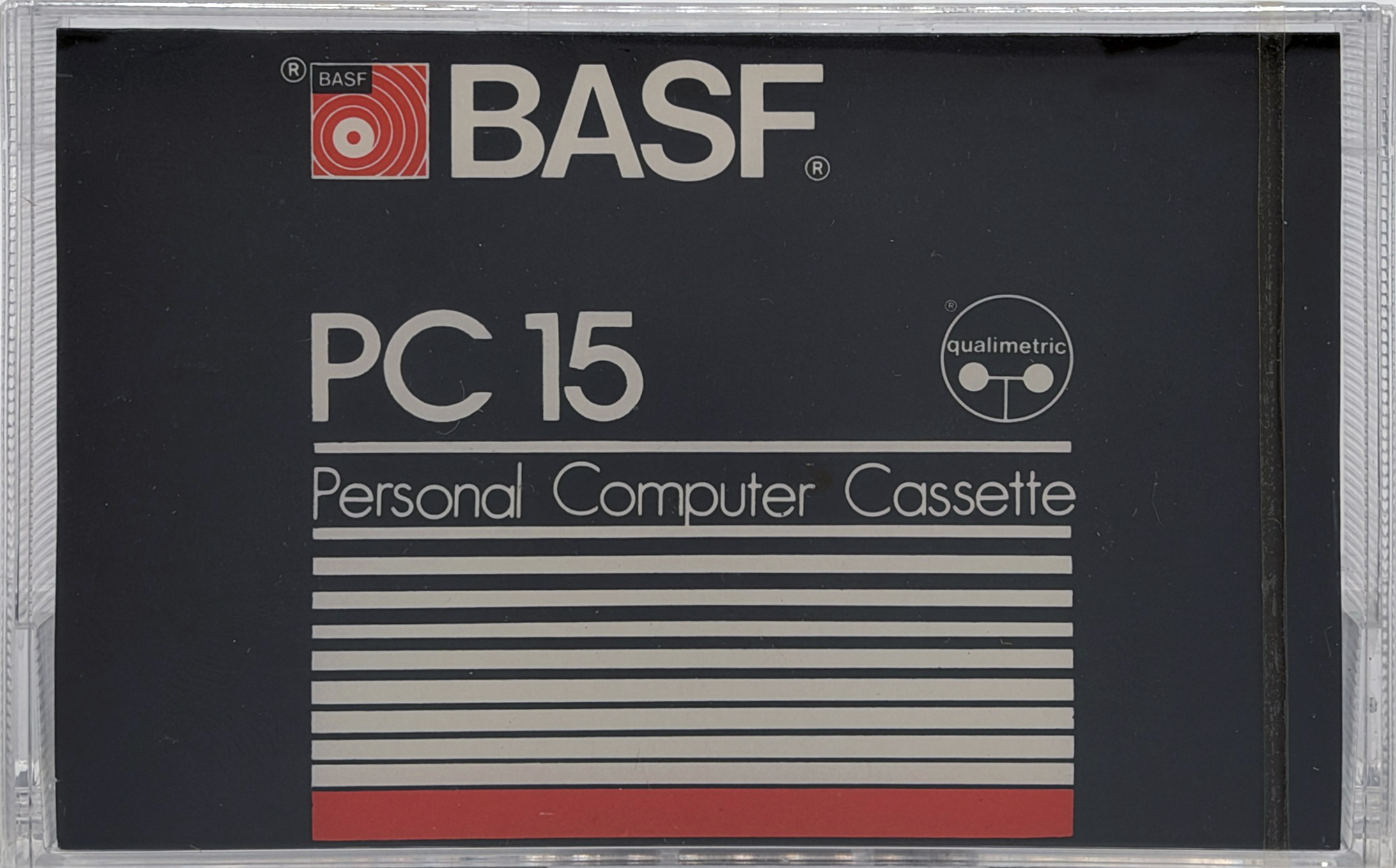 Compact Cassette BASF 15 Computer Cassette 1979 Europe