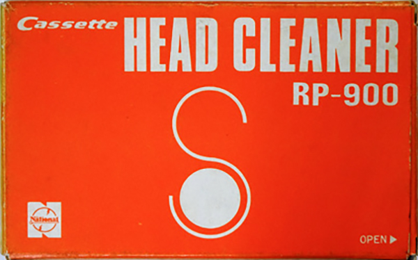 Compact Cassette National "RP-900" Cleaning Cassette 1975 Japan