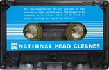 Compact Cassette National "RP-900" Cleaning Cassette 1975 Japan