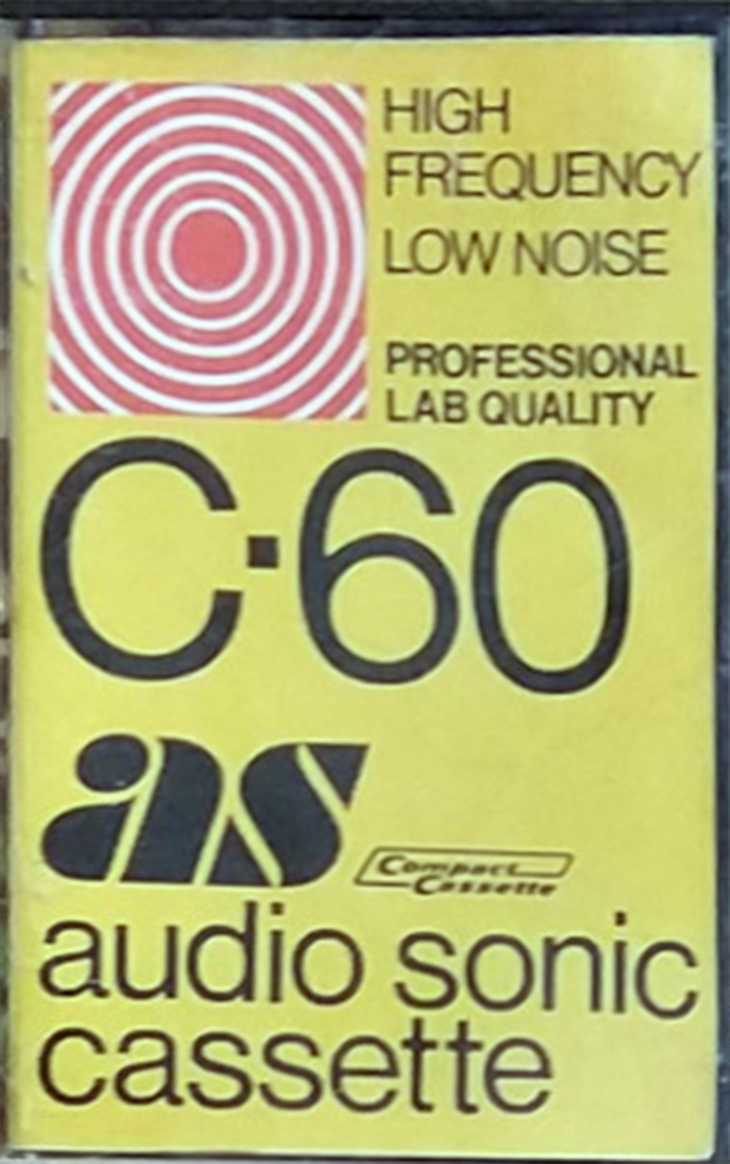 Compact Cassette Audio Sonic 60 Type I Normal 1972 Europe