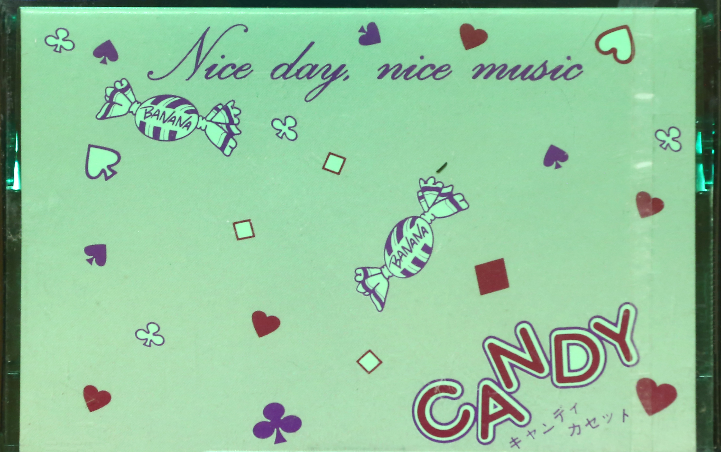 Compact Cassette CVS Candy 60 "Green" Type I Normal Japan