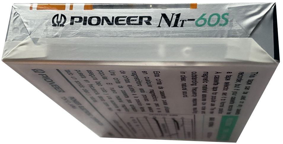 Compact Cassette Pioneer N1 60 "N1T-60S" Type I Normal 1984 Latin America