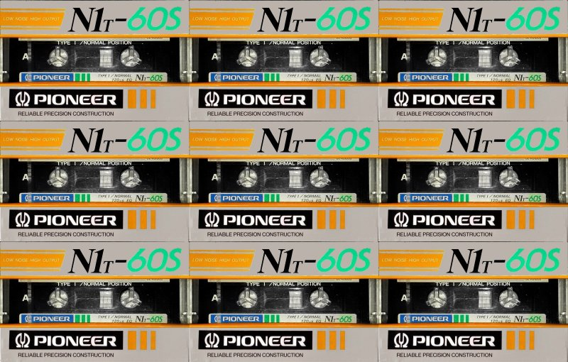 Compact Cassette:  Pioneer - N1T 60