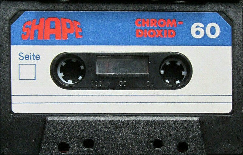 Compact Cassette: Unknown Shape -  60