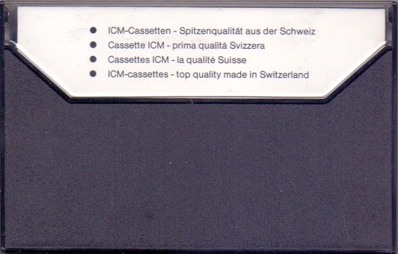 Compact Cassette: ICM  -  90