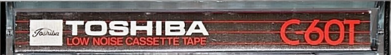 Compact Cassette Toshiba T 60 Type I Normal 1973 Europe