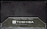 Compact Cassette Toshiba T 60 Type I Normal 1973 Europe