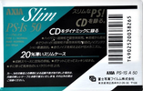 Compact Cassette AXIA PS-Is 50 "PS-1S A 50" Type I Normal 1990 Japan