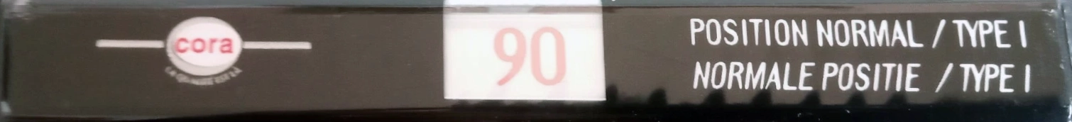 Compact Cassette Cora XT 90 Type I Normal Europe