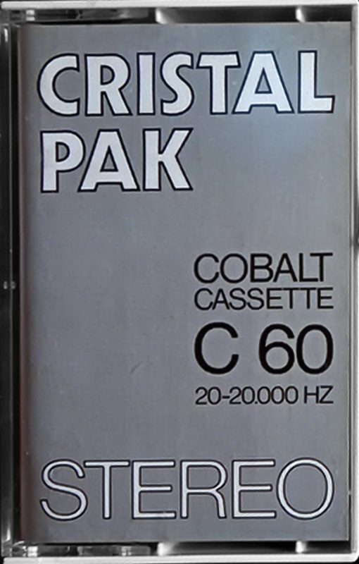 Compact Cassette: Unknown Cristal Pak -  60