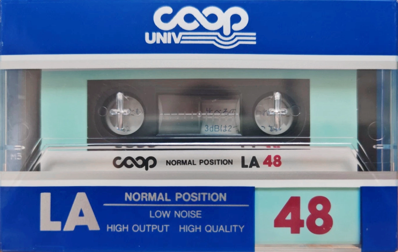 Compact Cassette CO-OP LA 48 Type I Normal 1987 Japan