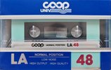 Compact Cassette CO-OP LA 48 Type I Normal 1987 Japan