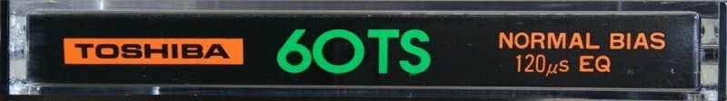Compact Cassette Toshiba TS 60 Type I Normal 1973 Japan
