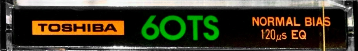 Compact Cassette Toshiba TS 60 Type I Normal 1973 Japan
