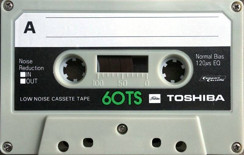 Compact Cassette Toshiba TS 60 Type I Normal 1973 Japan