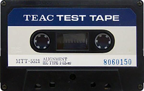 Compact Cassette Teac MTT "5521" Test Cassette Japan