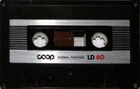Compact Cassette CO-OP LD 60 Type I Normal 1985 Japan