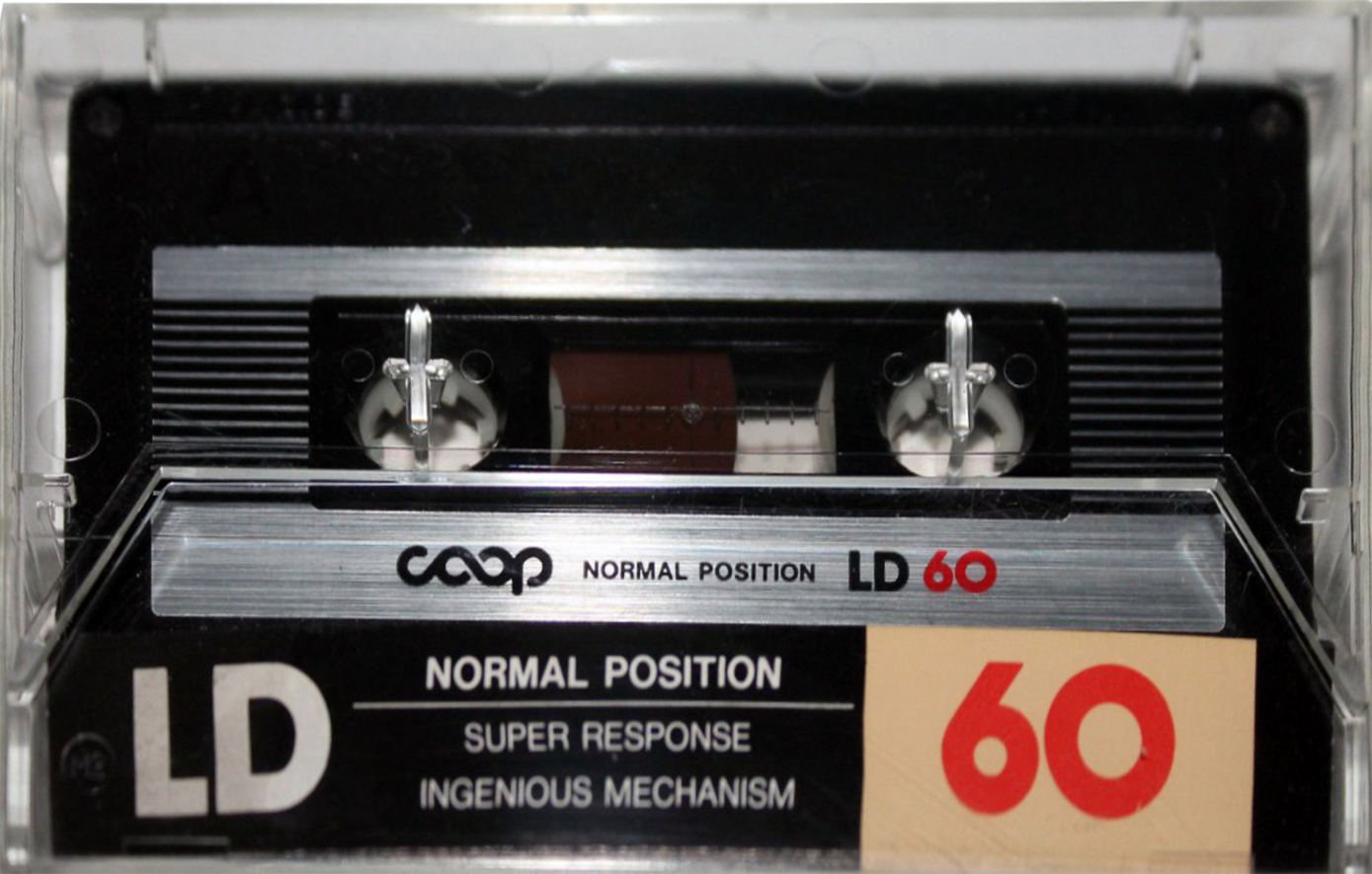 Compact Cassette CO-OP LD 60 Type I Normal 1985 Japan