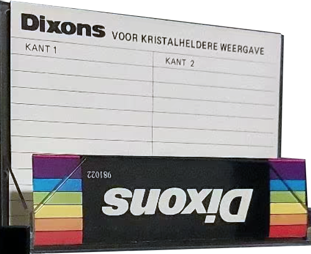 Compact Cassette Dixons 60 Type I Normal Netherlands