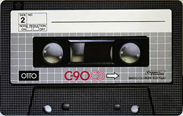 Compact Cassette OTTO CD 90 Type II Chrome 1979 Japan