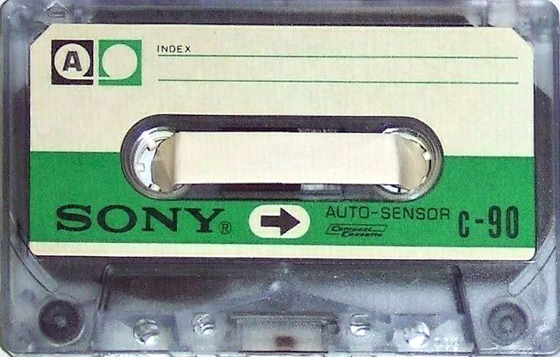 Compact Cassette Sony Auto-Sensor 90 Type I Normal 1968 USA