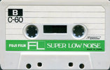Compact Cassette Fuji Film FL 60 Type I Normal 1971 Japan