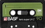 Compact Cassette BASF Ferro Super LH I 90 Type I Normal 1977 Europe