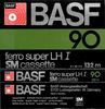 Compact Cassette BASF Ferro Super LH I 90 Type I Normal 1977 Europe