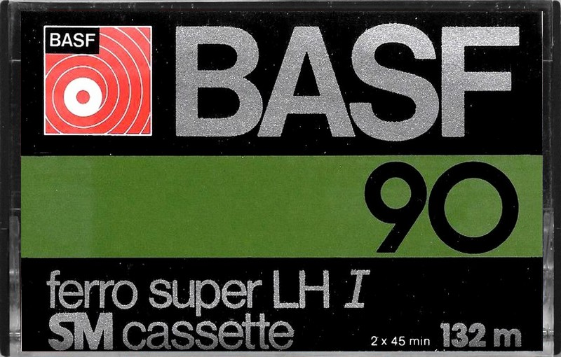 Compact Cassette: BASF  - Ferro Super LH I 90