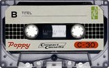 Compact Cassette Poppy 30 Type I Normal Hong Kong