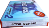 Compact Cassette TDK DJ2 Disc Jack 64 "DJ2-64F" Type II Chrome 1999 Japan