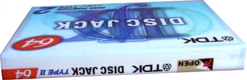 Compact Cassette TDK DJ2 Disc Jack 64 "DJ2-64F" Type II Chrome 1999 Japan