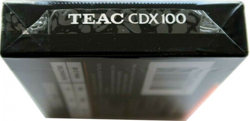 Compact Cassette Teac CDX 100 Type I Normal 1990 Europe