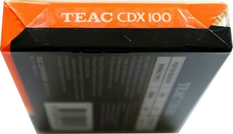 Compact Cassette:  Teac - CDX 100