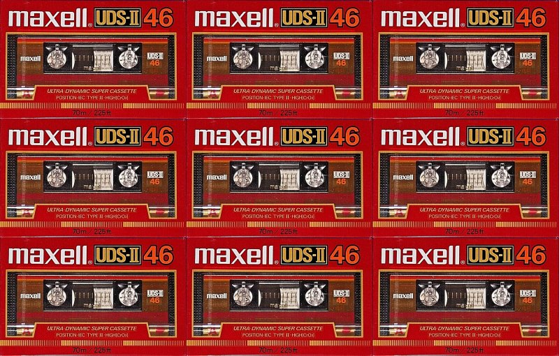 Compact Cassette: Maxell / Hitachi Maxell - UDS-II 46