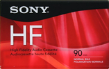 Compact Cassette Sony HF 90 "C90HFR" Type I Normal 2012 Worldwide