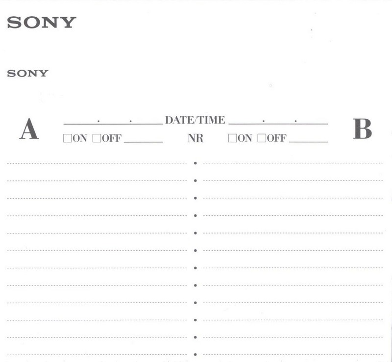 Compact Cassette: Sony  - HF 90