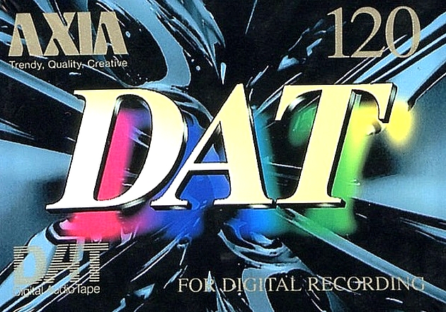 Digital Audio Tape AXIA 120 Type IV Metal 1994 Japan