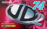 Compact Cassette Maxell UDII / UD2 74 "UD2-74M" Type II Chrome 1999 Japan