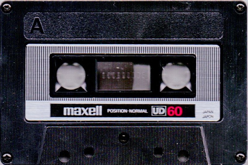 Compact Cassette Maxell UD 60 Type I Normal 1980 Europe