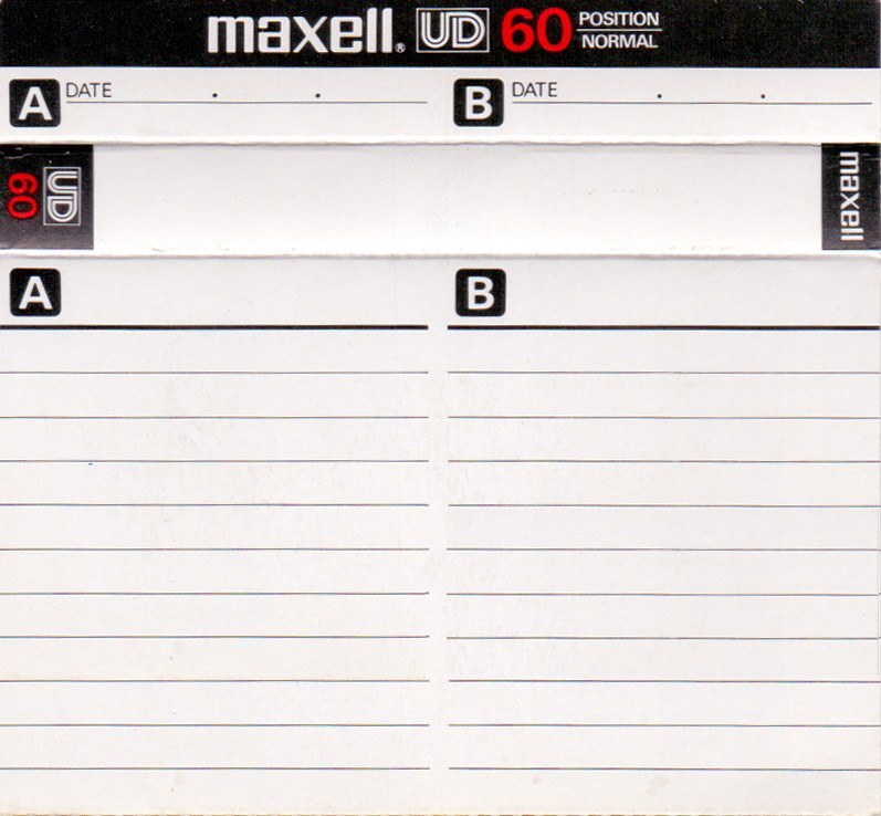 Compact Cassette: Maxell / Hitachi Maxell - UD 60