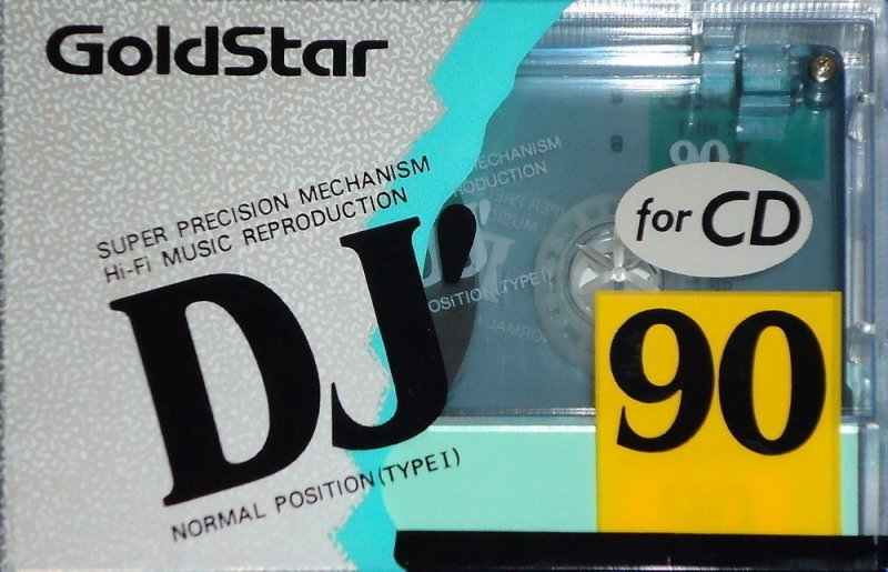 Compact Cassette: GoldStar / LG Goldstar - DJ 90