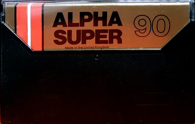 Compact Cassette: Unknown Alpha Super -  90