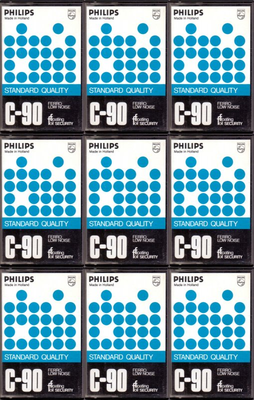 Compact Cassette: Philips  - Standard Quality 90