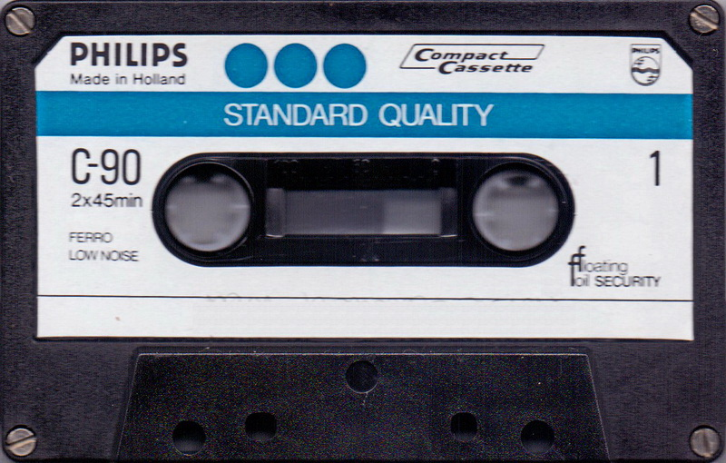 Compact Cassette: Philips  - Standard Quality 90