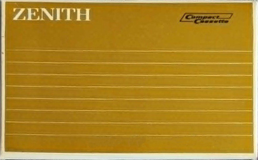 Compact Cassette Zenith 60 Type I Normal USA